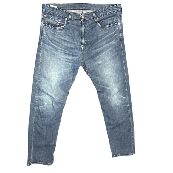 Levi’s 502 Regular Taper Jeans Men’s 36x34 Mid Wash - Picture 2 of 7